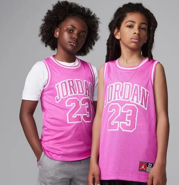 Canotta ragazza basket jordan - fucsia | Jordan Rosa fucsia