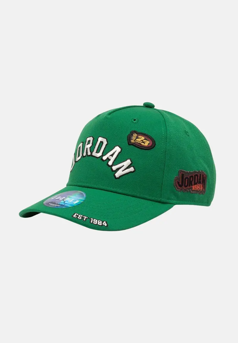 JORDAN Cappello con visiera Jordan Curved Brim verde per bambino e bambina