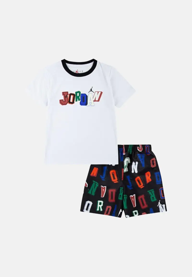 Completino Court of Legends nero e bianco da neonato