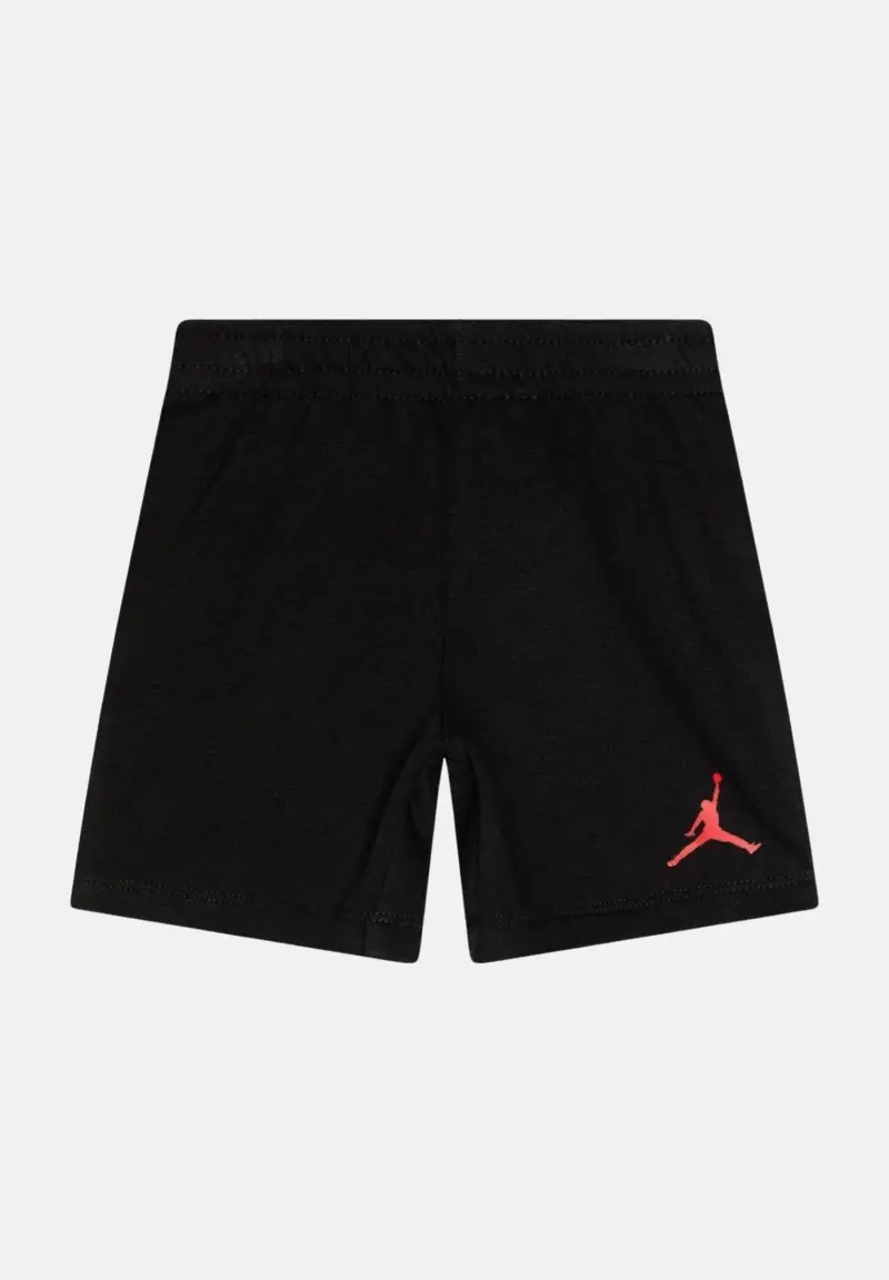 Completino rosso e nero da neonato con stampa logo Jumpman miniatura 2