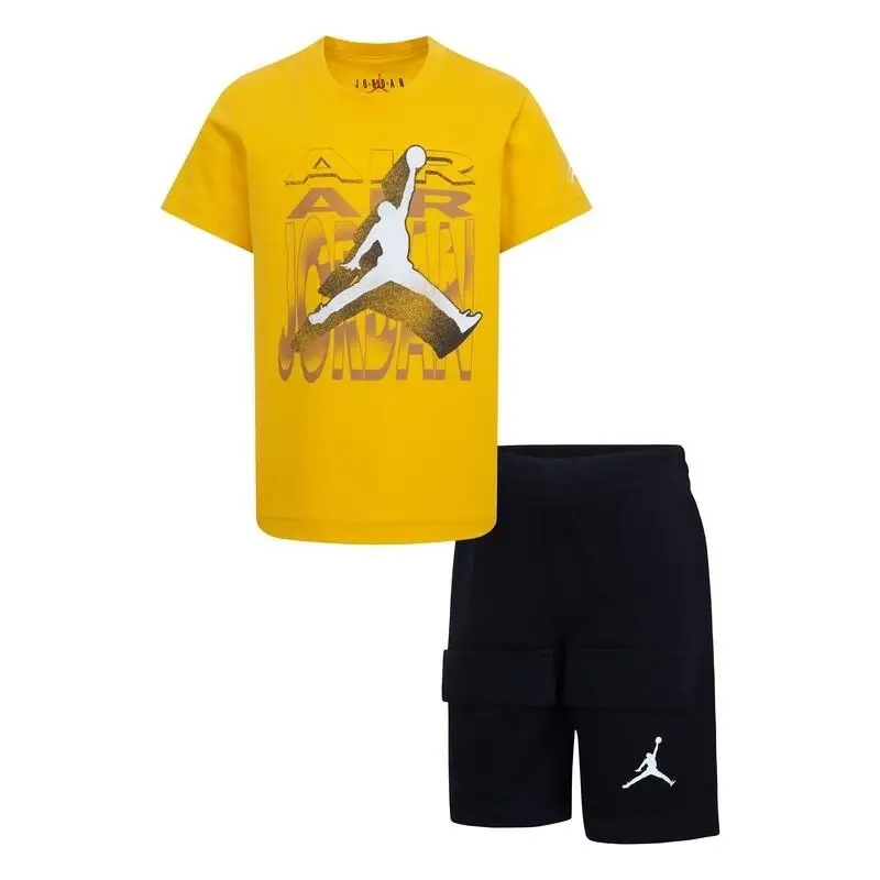 Completo bambino jordan air - giallo/nero | Jordan