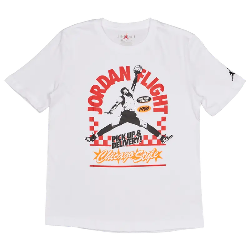 Jordan Deep Dish unisex Magliette - Bianco - Jersey di cotone - Foot Locker