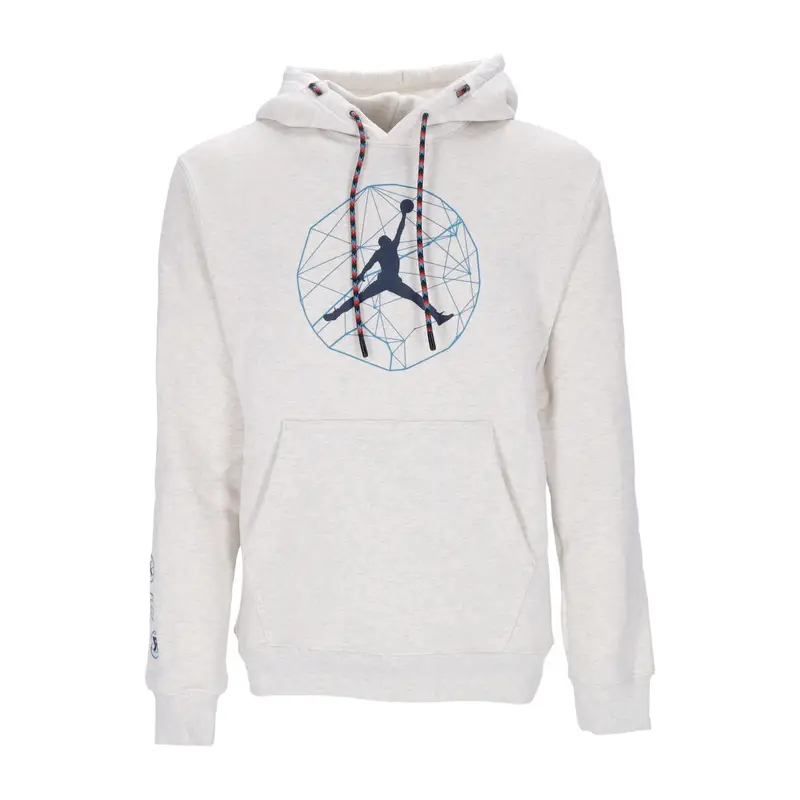 Felpa Cappuccio Uomo Essential Mountainside Graphic Pullover Hoodie Oatmeal Heather