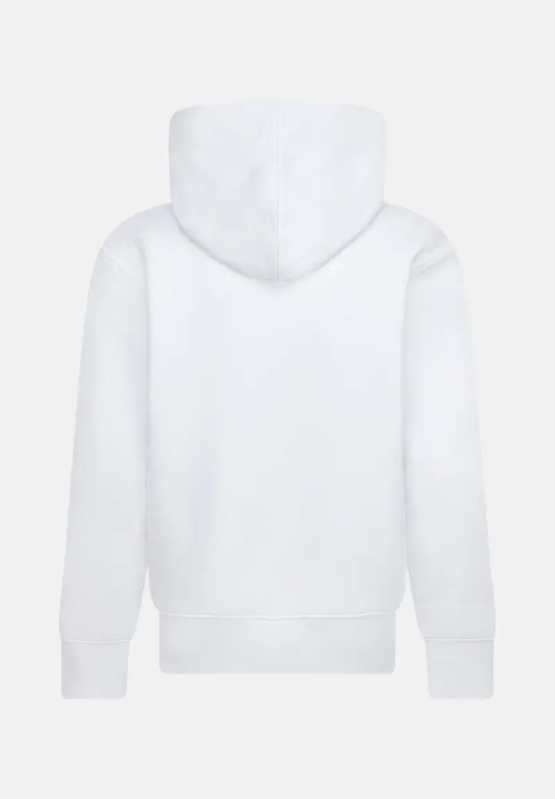 Felpa con cappuccio Brooklyn bianca per bambino e bambina miniatura 2