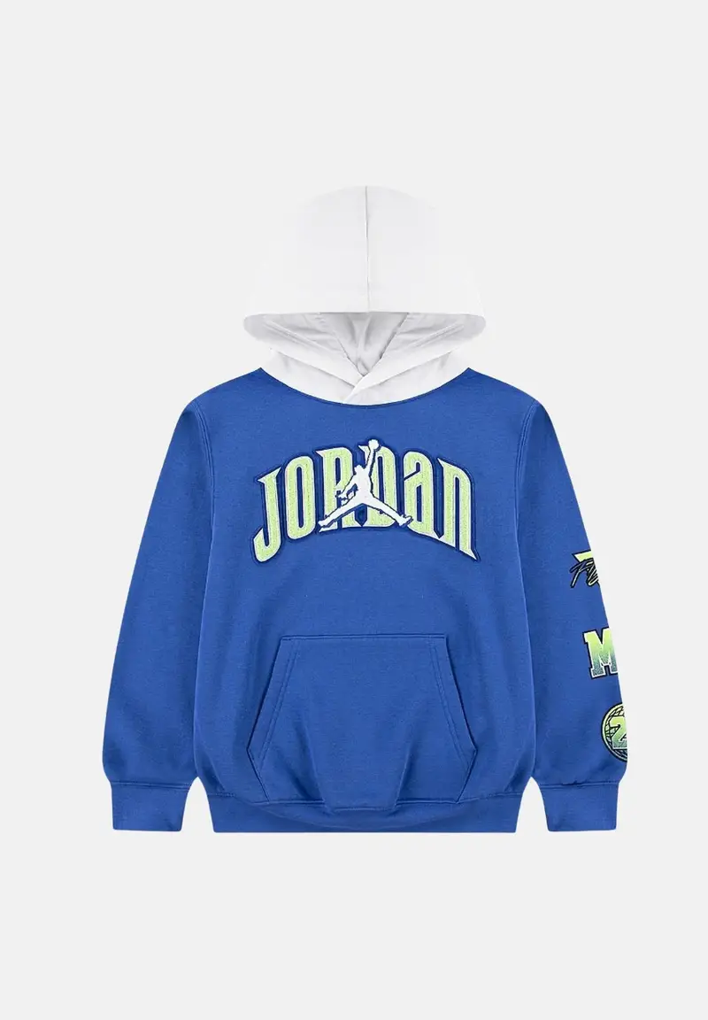 Felpa con cappuccio GAMETIME azzurra da bambino