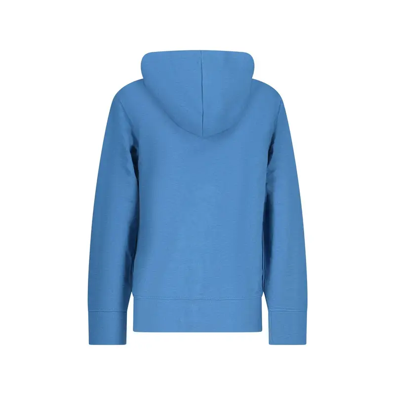 Felpa Maniche Lunghe Unisex Blu Ricamo miniatura 2