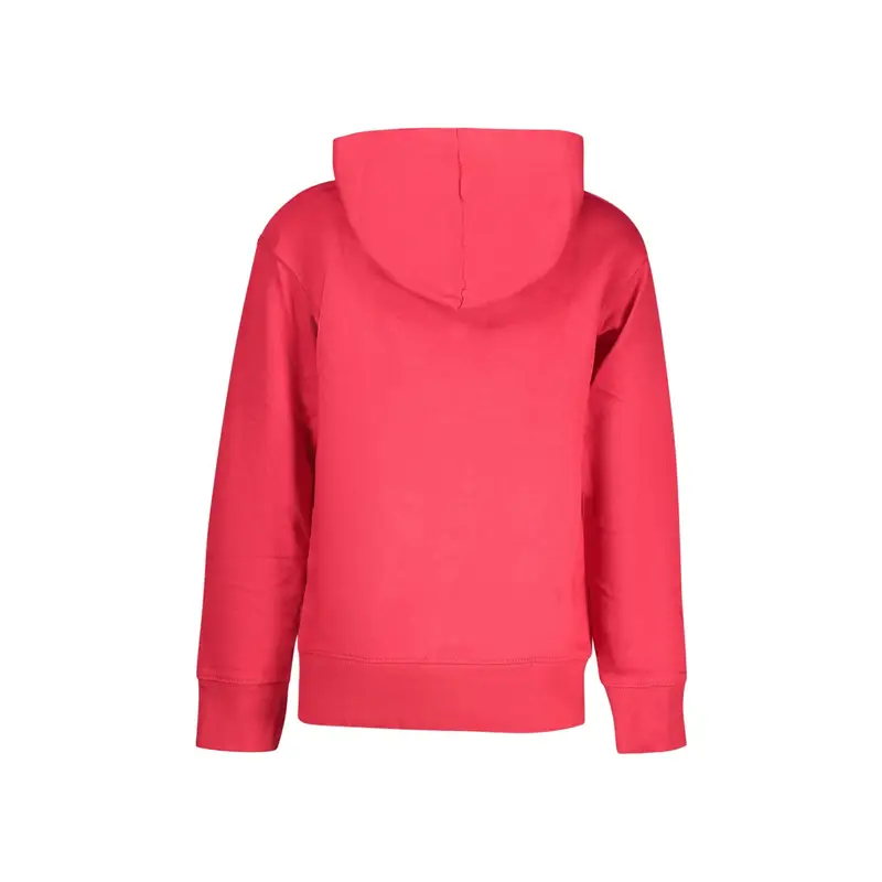 Felpa Maniche Lunghe Unisex Rossa Ricamo Rosso miniatura 2