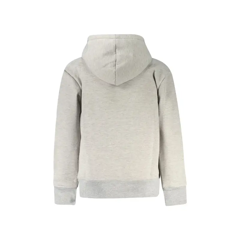 Jordan Maglia Uomo Grigia con Cappuccio e Stampa Logo miniatura 2