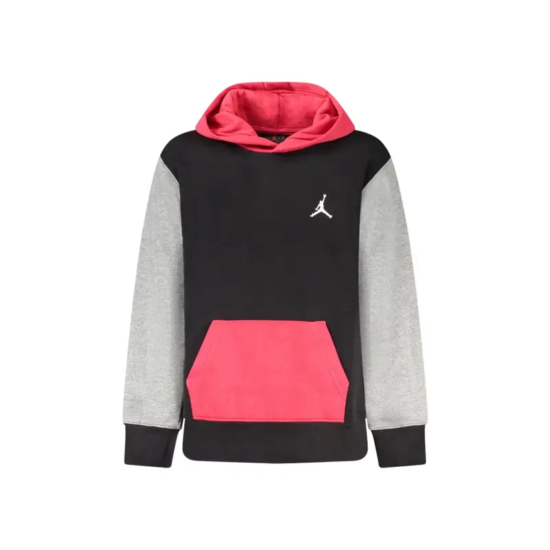 Jordan Maglia Uomo Nera con Cappuccio e Ricamo