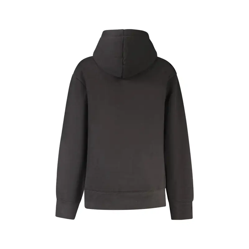 Jordan Felpa a Maniche Lunghe Uomo Nera con Stampa Logo miniatura 2