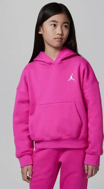 Felpa ragazza jordan brooklyn - fucsia | Jordan Rosa fucsia