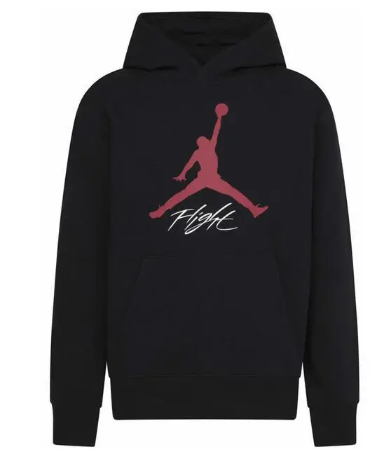 Felpa ragazzo jordan jumpman baseline - nero | Jordan
