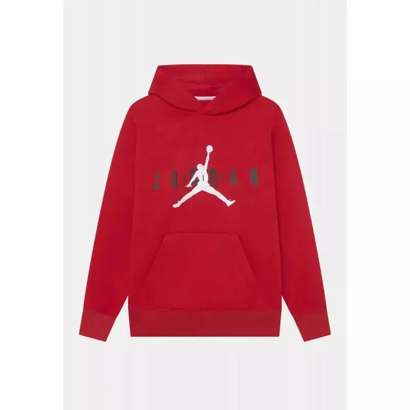 Felpa ragazzo jordan jumpman sustainable po - rosso | Jordan