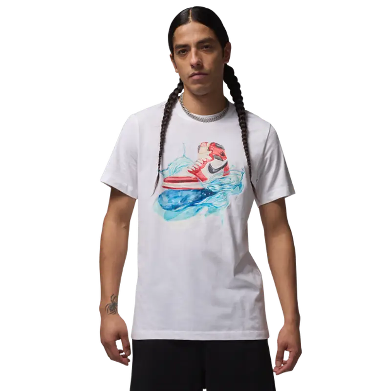 Jordan Flight male Magliette - Bianco - Foot Locker