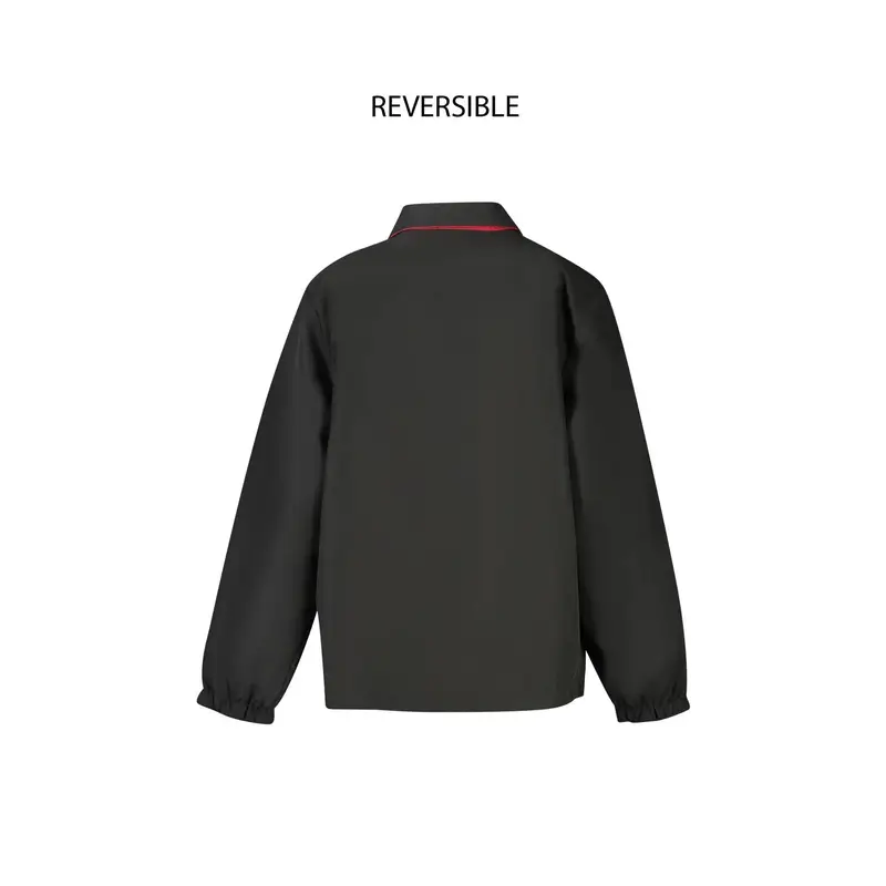 Jordan Giubbotto Maniche Lunghe Uomo Nero con Dettagli a Contrasto miniatura 2