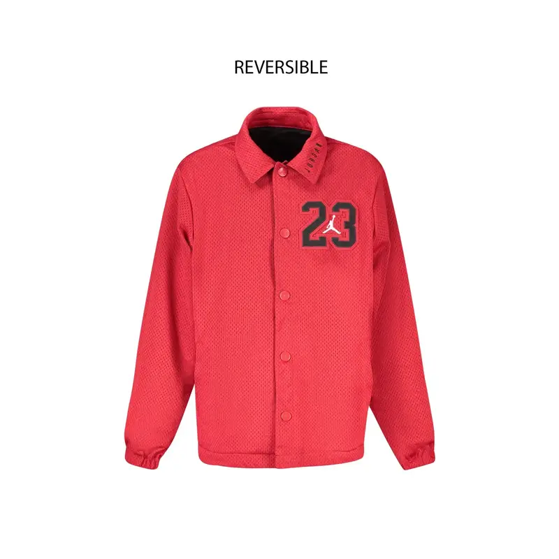 Jordan Giubbotto Maniche Lunghe Uomo Nero con Dettagli a Contrasto miniatura 3