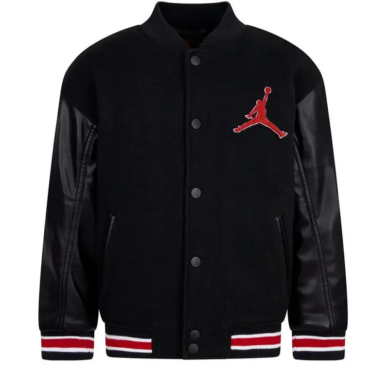 Giubbotto ragazzo jordan varsity - nero/rosso | Jordan