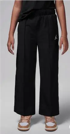 Pantalone ragazza jordan jumpman woven - nero | Jordan