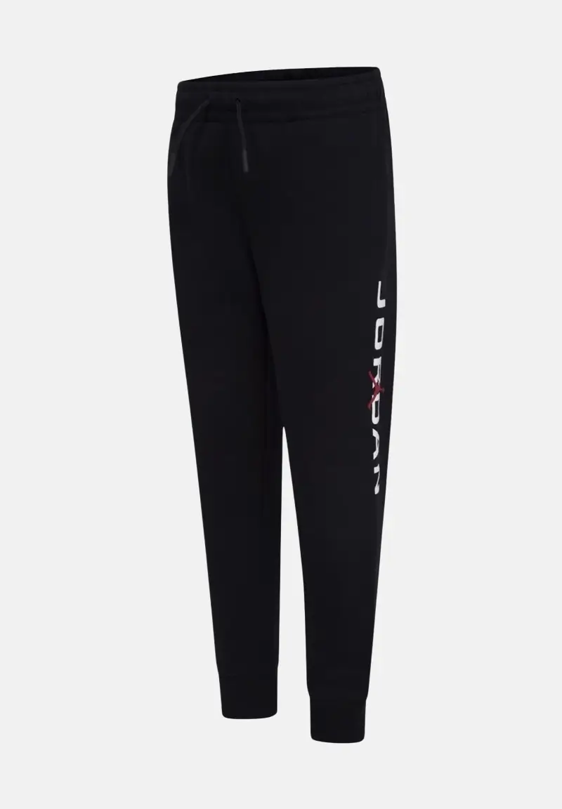 Pantalone sportivo Baseline Fleece nero da bambino