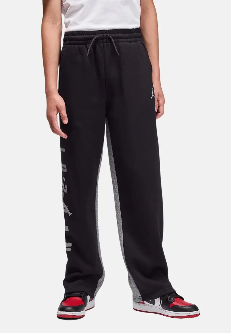 Pantalone sportivo Future Flight Fleece nero per bambino e bambina