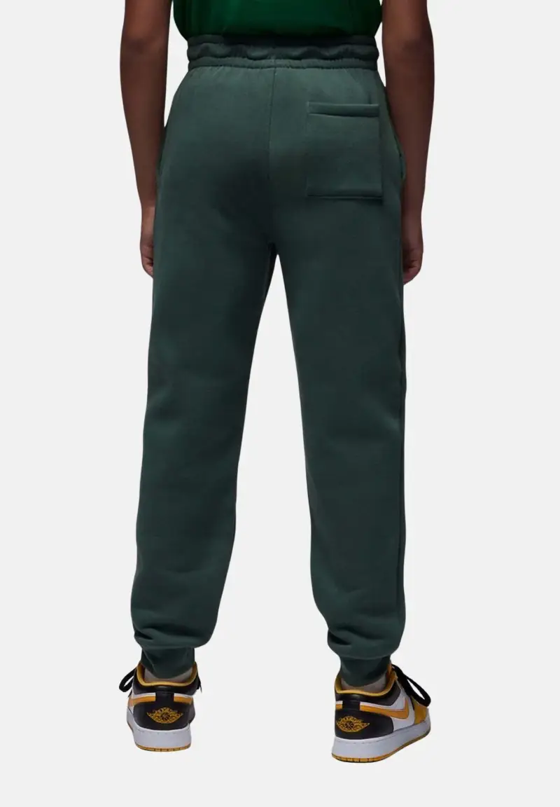 Pantalone sportivo Jordan Brooklyn Fleece verde per bambino e bambina miniatura 2