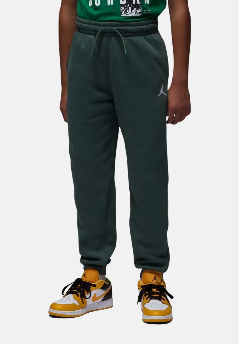 Pantalone sportivo Jordan Brooklyn Fleece verde per bambino e bambina