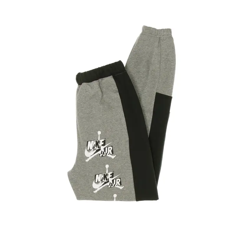 Pantalone Tuta Felpato Uomo Jumpman Classics Carbon Heather/black