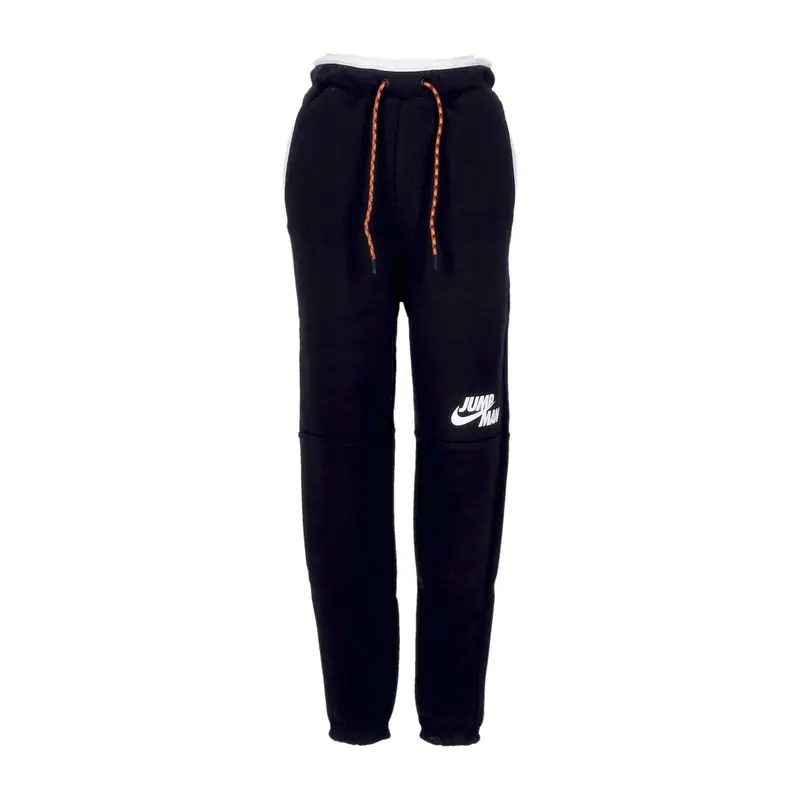 Pantalone Tuta Felpato Uomo Jumpman Fleece Pant Black/white