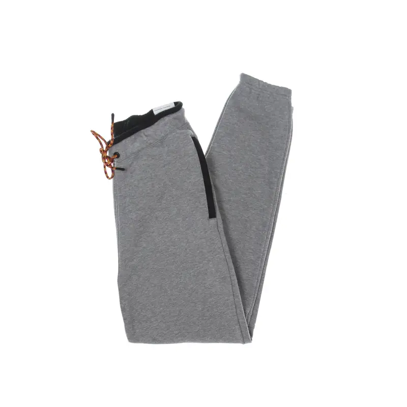 Pantalone Tuta Felpato Uomo Jumpman Fleece Pant Carbon Heather/black