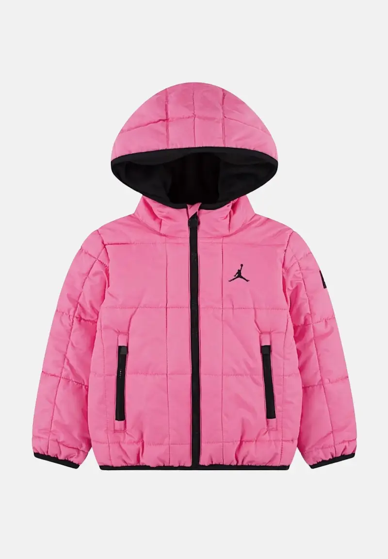 Piumino Essential Midweight fucsia da bambina