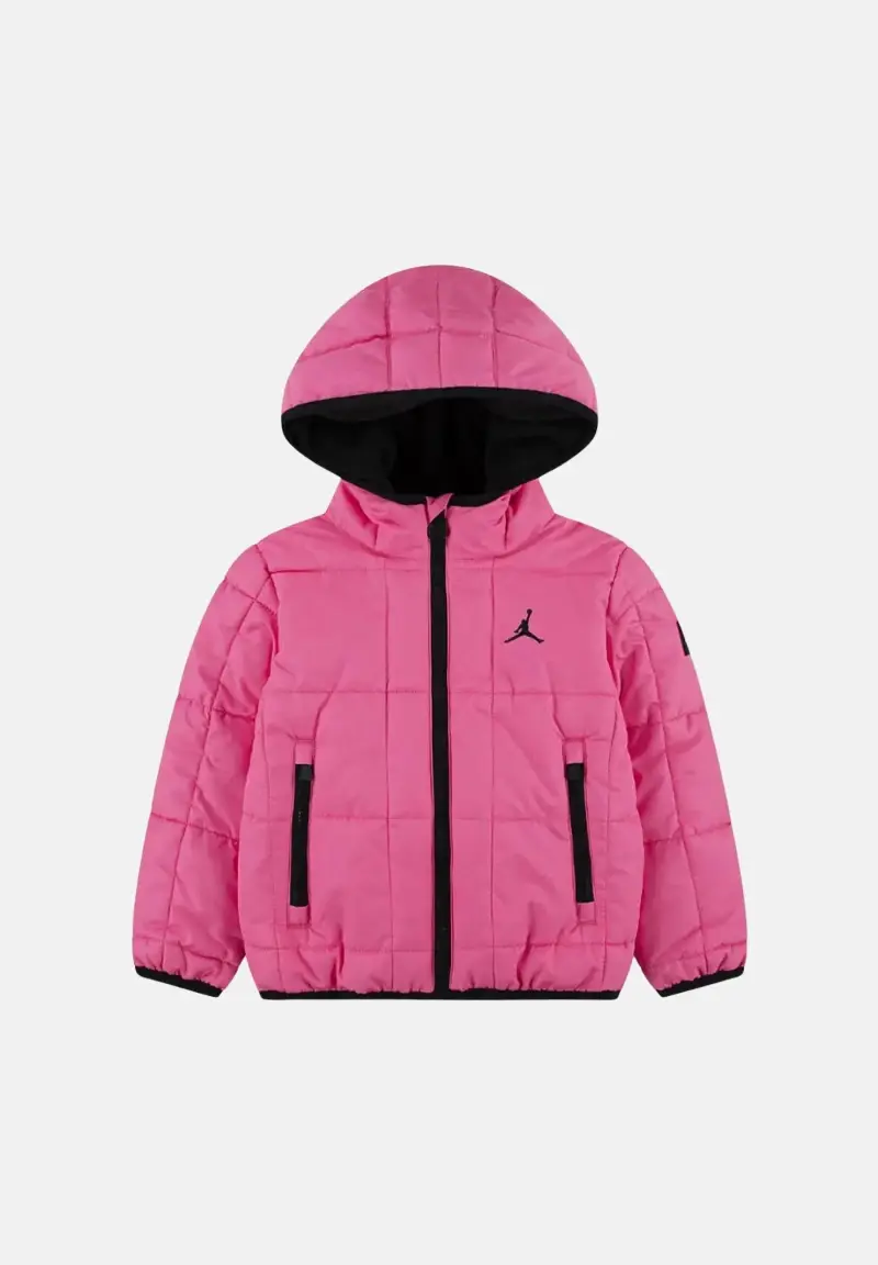 Piumino Essential Midweight fucsia da bambina