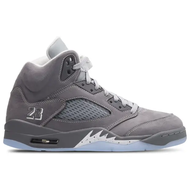 Retro 5 Uomo - Sneakers Grigio - - Pelle Grey
