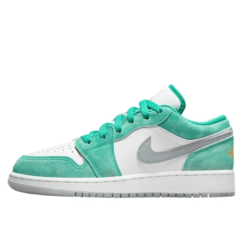 Scarpe 1 Low SE New Emerald Grey | Jordan Bianco