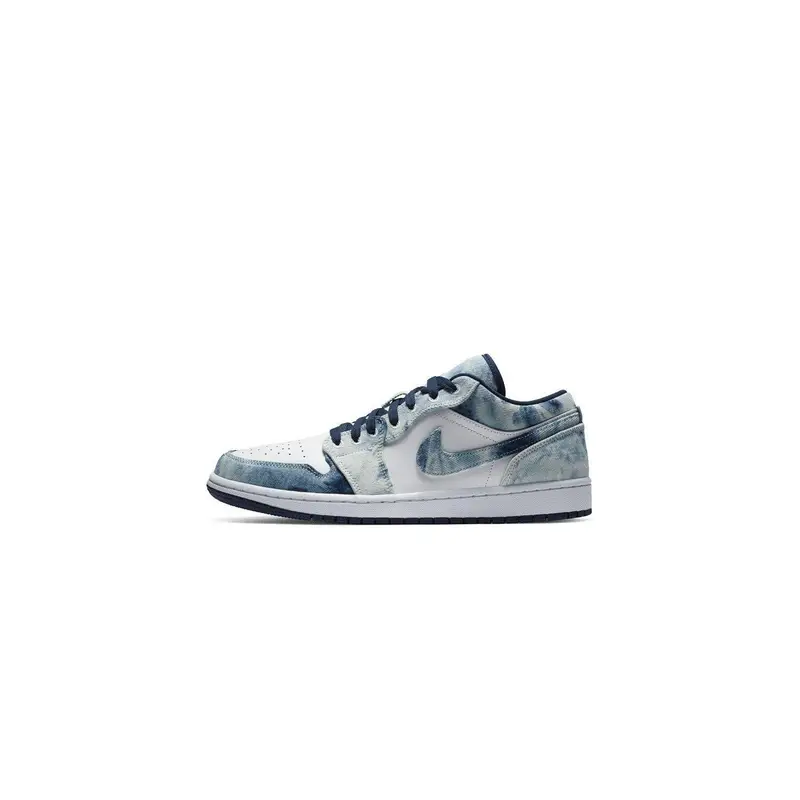 scarpe Air Jordan 1 Low Washed Denim | Jordan Blu