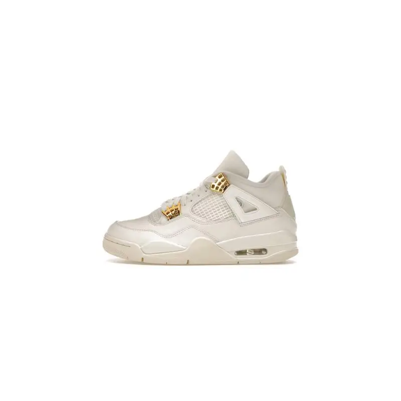 scarpe Air Jordan 4 Retro Metallic Gold | Jordan Bianco