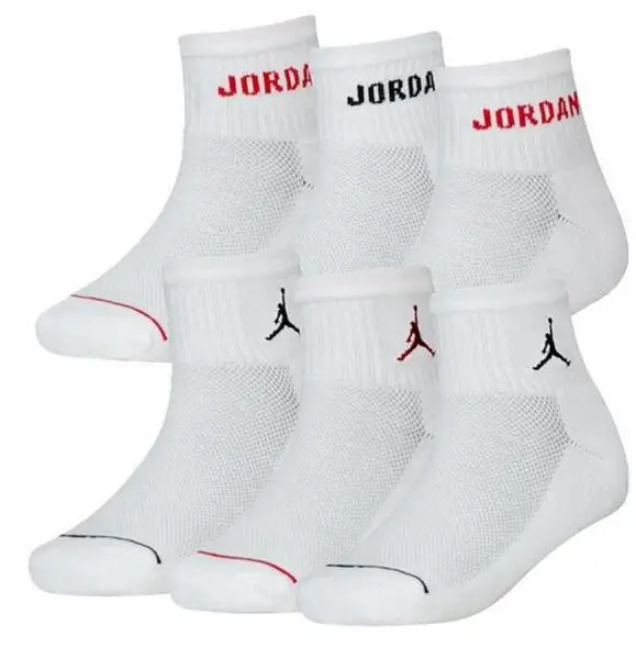 Sei paia di calzini jordan legend ankle - bianco | Jordan