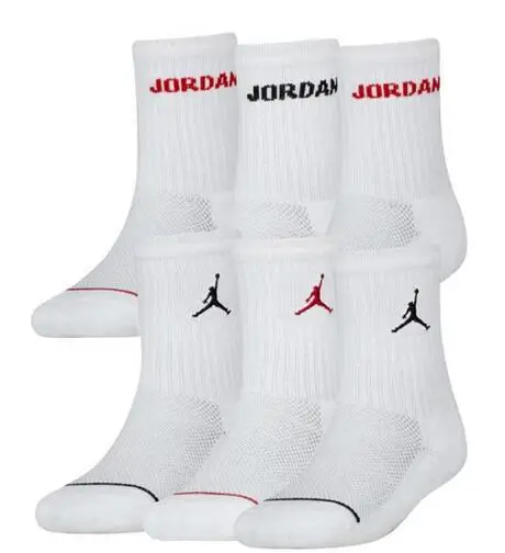 Sei paia di calzini jordan legend crew - bianco | Jordan