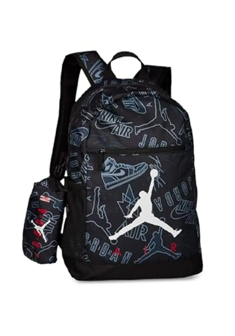 Jordan Set Zaino e Astuccio Air Nero Codice 9B0503-KR5