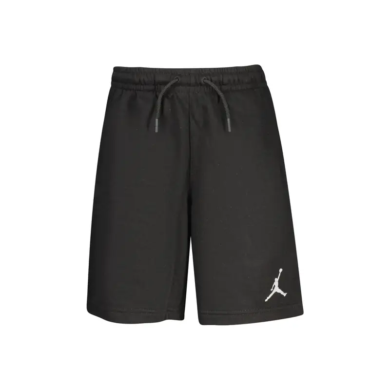 Short Unisex Nero Ricamo