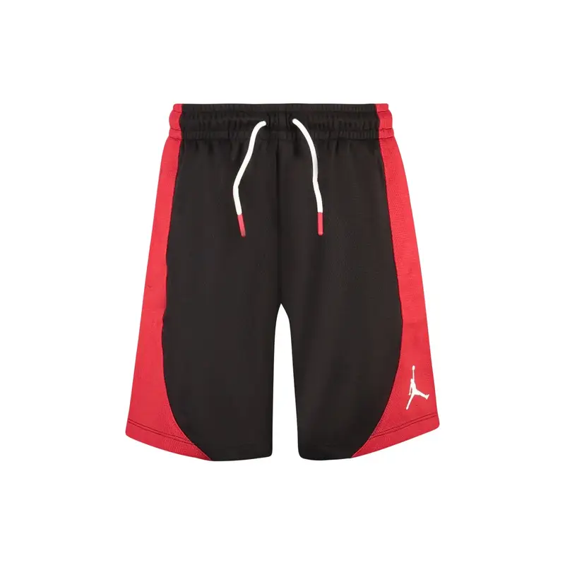 Jordan Short Unisex Nero e Rosso con Logo