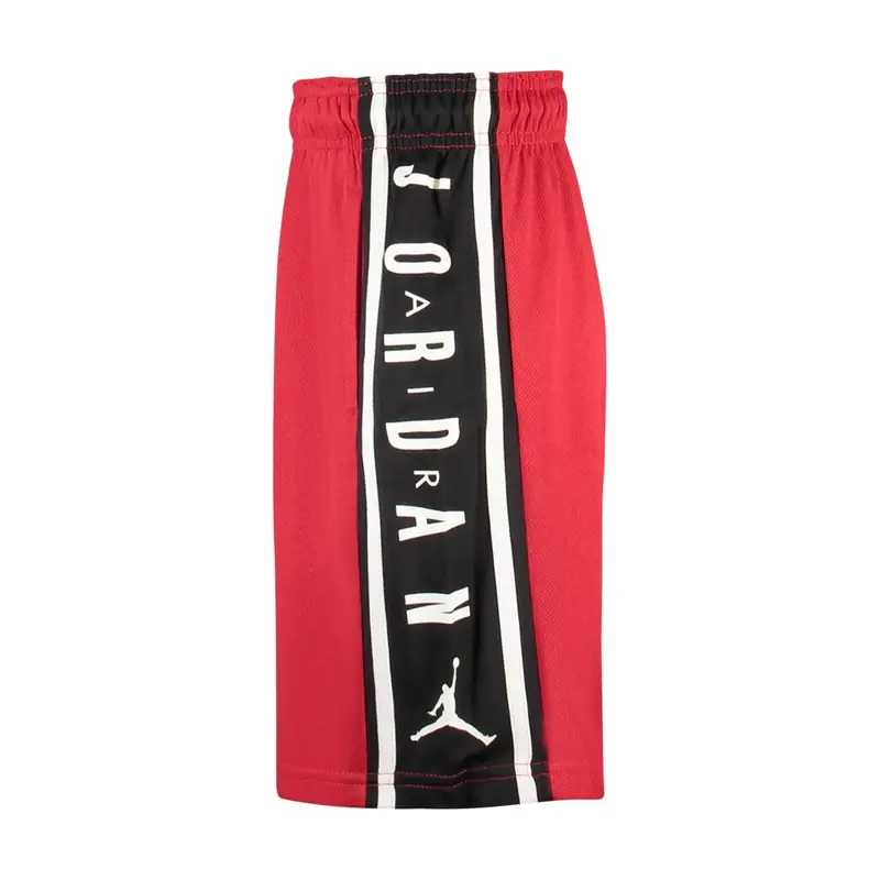 Jordan Short Uomo Rosso con Stampa Logo miniatura 3