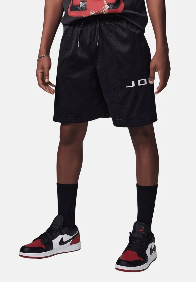 JORDAN Shorts sportivo Baseline nero da bambino
