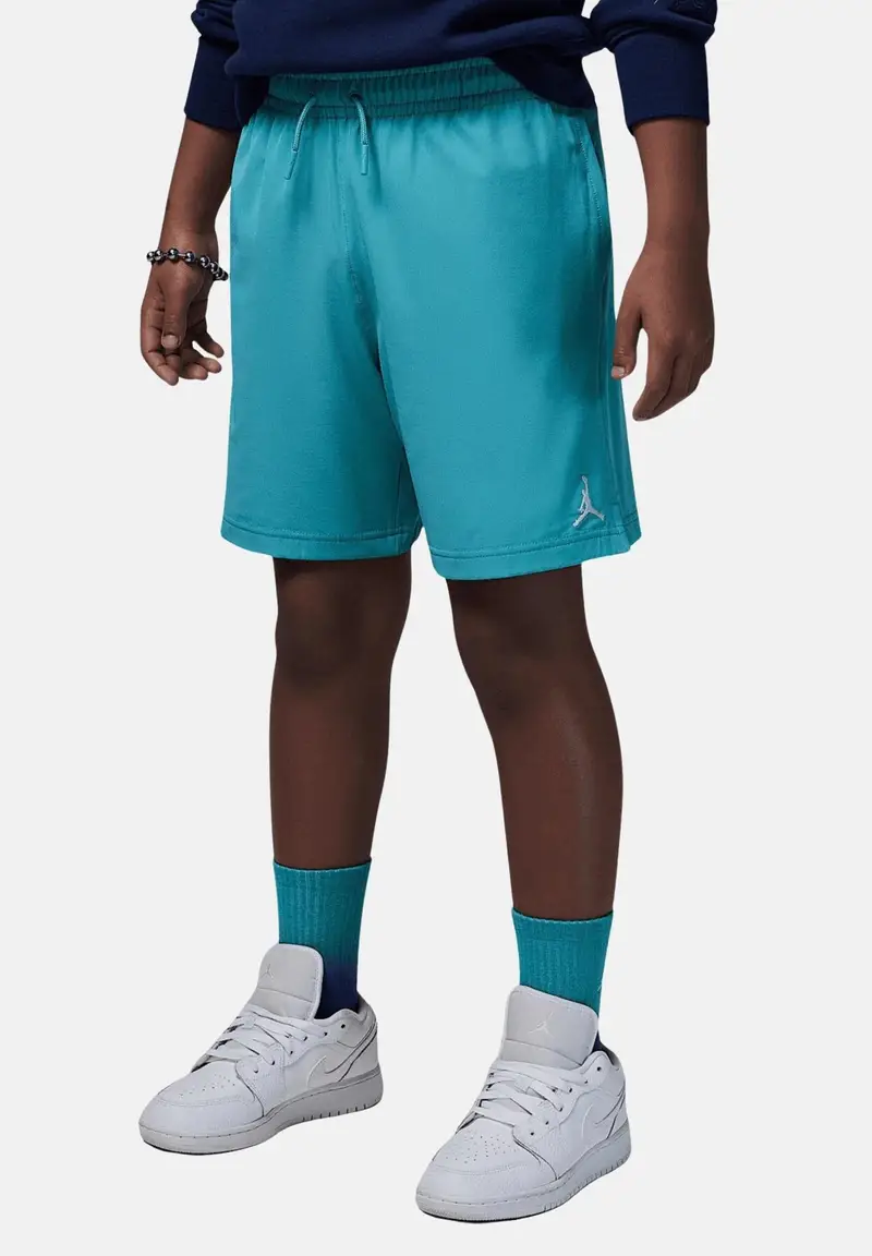 JORDAN Shorts sportivo Jumpman Woven Play verde acqua per bambino e bambina