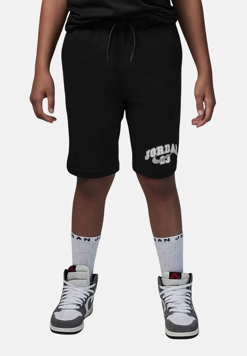 JORDAN Shorts sportivo MVP French Terry nero da bambino