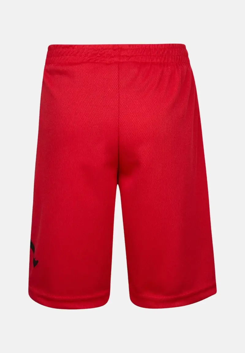 Shorts sportivo rosso da bambino con maxi stampa Jumpman miniatura 2