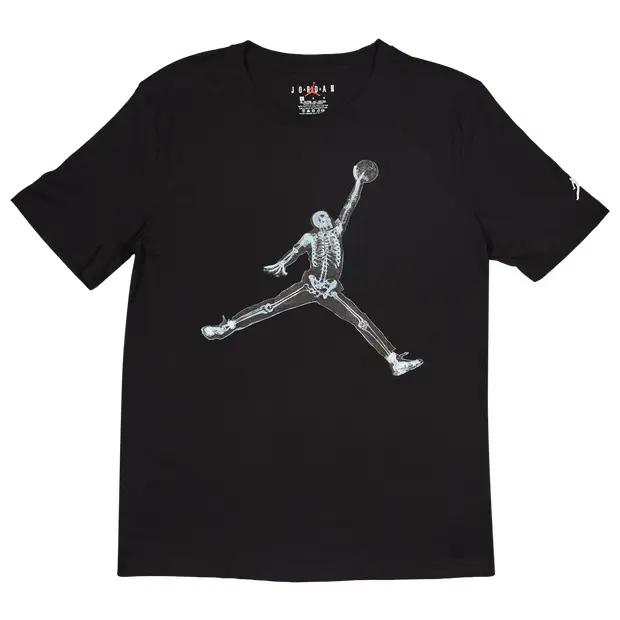 Skeleton Jumpman Bambini - Magliette Nero - di cotone Black