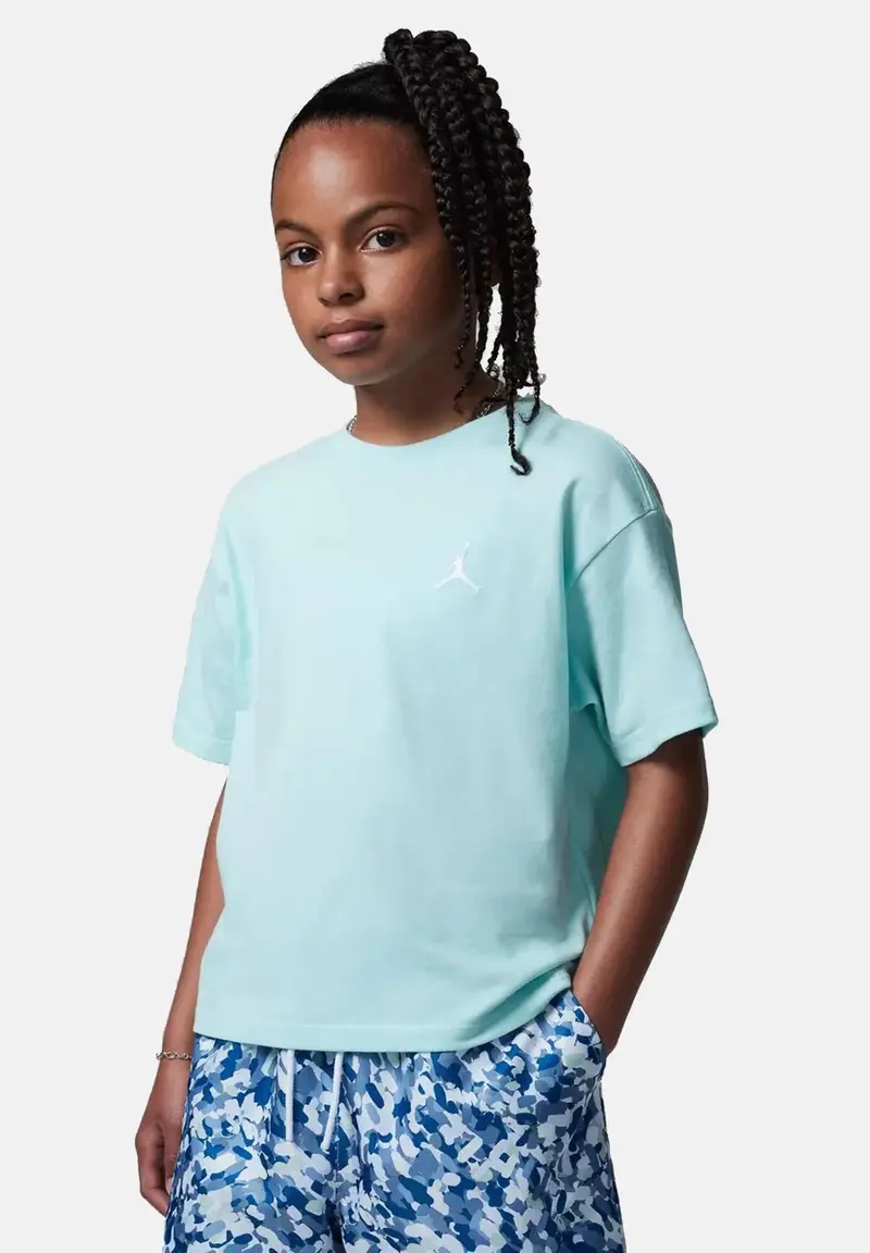 Jordan T-shirt Bambina Verde 920981