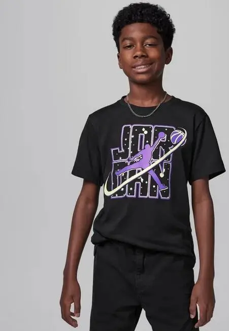 Jordan T-shirt Ragazzo Nero 2921380