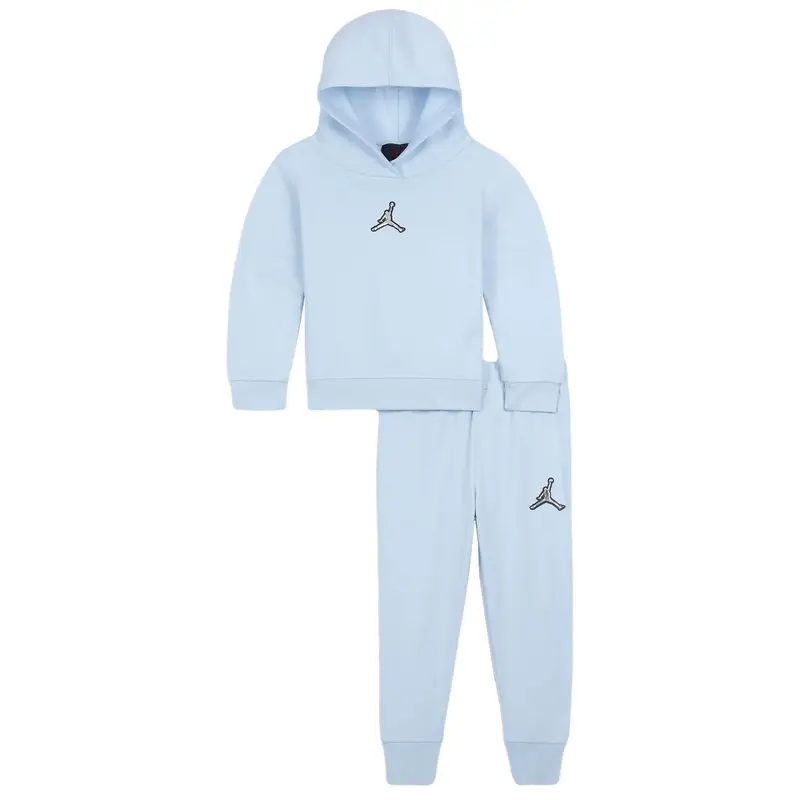 Tuta bambino jordan essentials shine fleece - b-m | Jordan Azzurro pastello