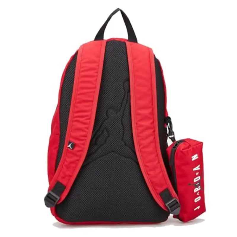 Jordan Zaino Jordan 9B0503 con astuccio Taglia Unica Rosso miniatura 2